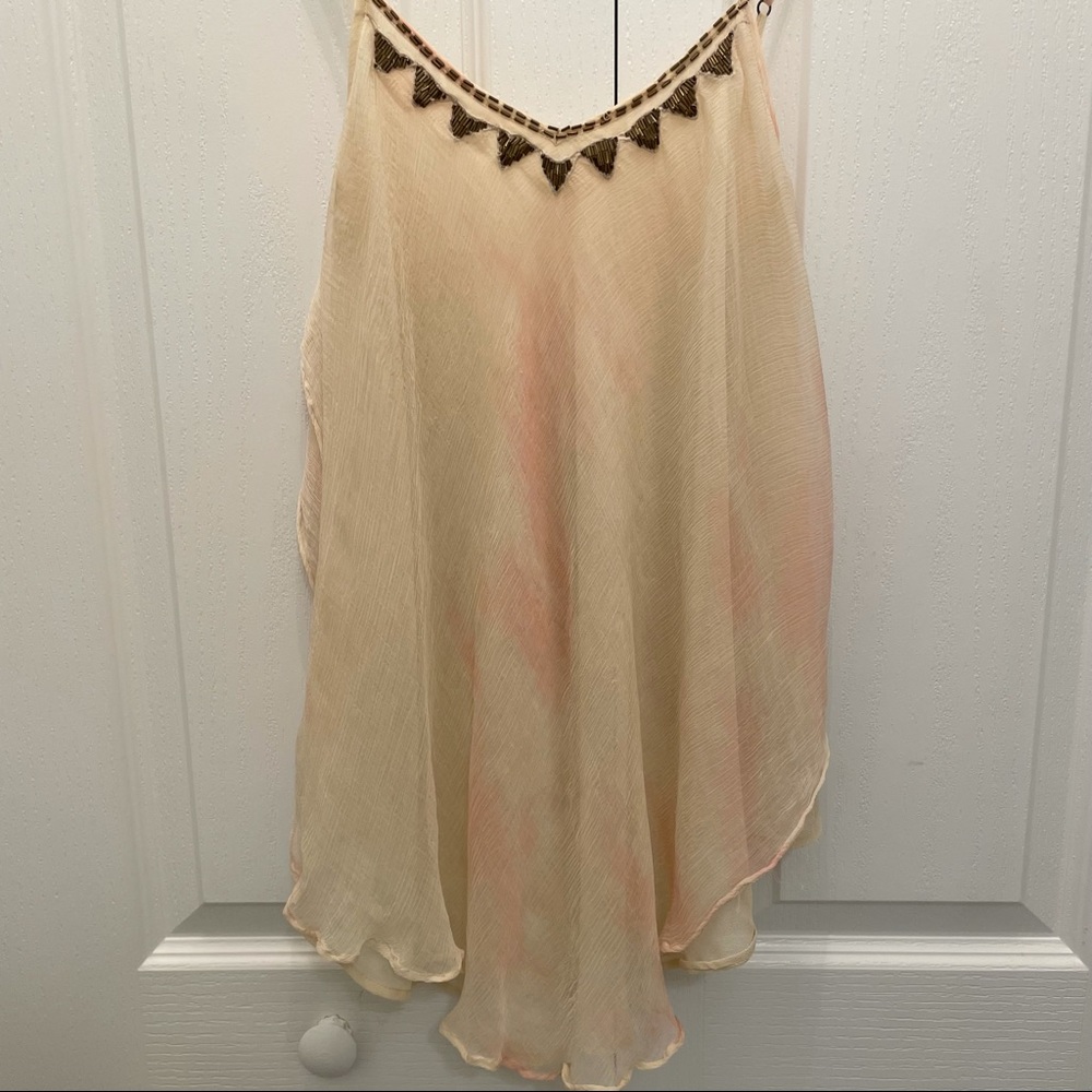 FREE PEOPLE Babydoll ruffled tank top